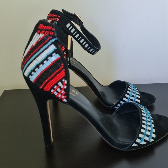 Artelier Nicole Miller Jillion Beaded HEEL size 6.5 - Picture 3 of 7